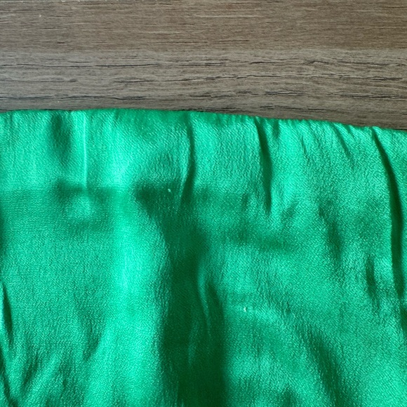 Rails Tate Vibrant Green Satin Mini Skirt Size Small - Picture 6 of 6